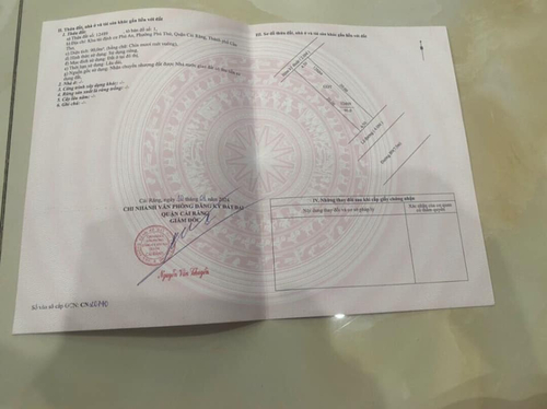 Bán nền 126 B9 Phú An ( đoạn trong ),  phường Phú Thứ, quận Cái Răng, Cần Thơ